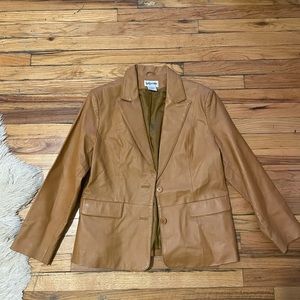 Bagatelle leather blazer